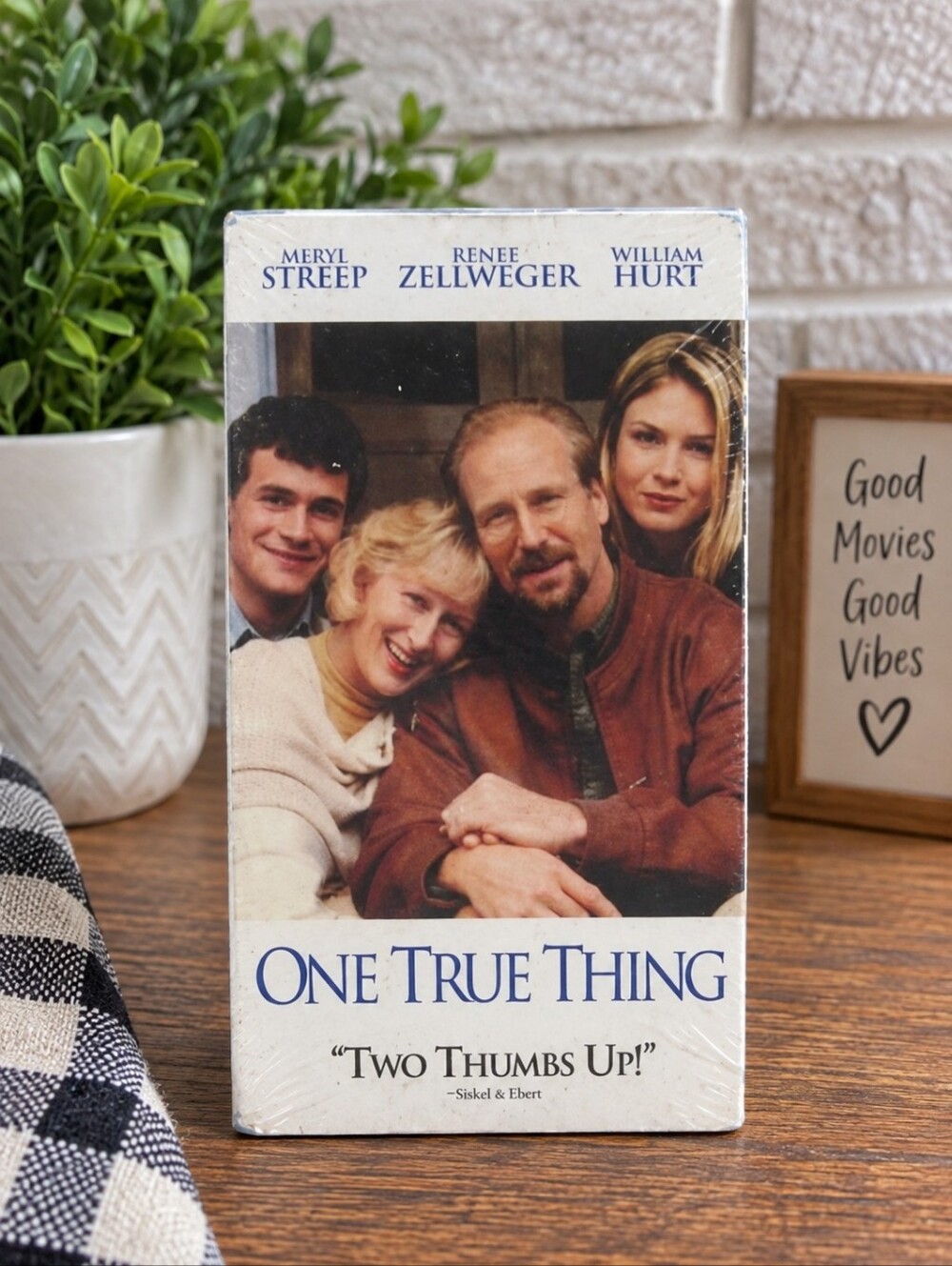 One true thing universal VHS video tape